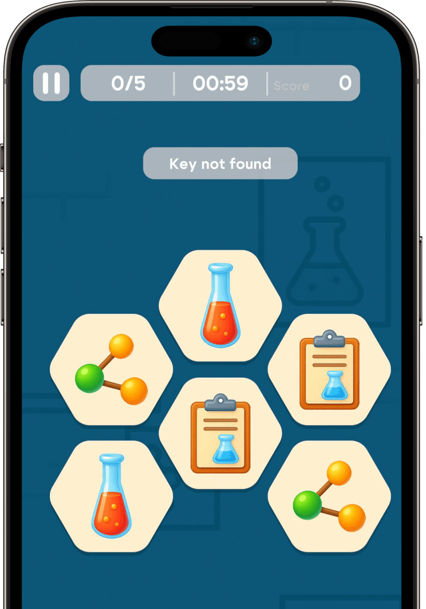 Brain Games Lab App on Mobile